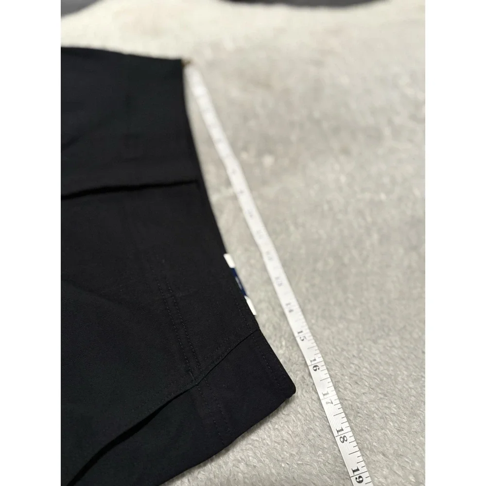 New Izod Golf Women's Black Capri Pants Size 10 Solid UPF 15‎ Wicking Stretch